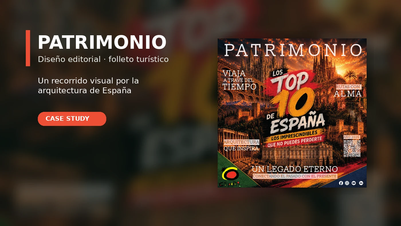 Patrimonio de España — Diseño editorial