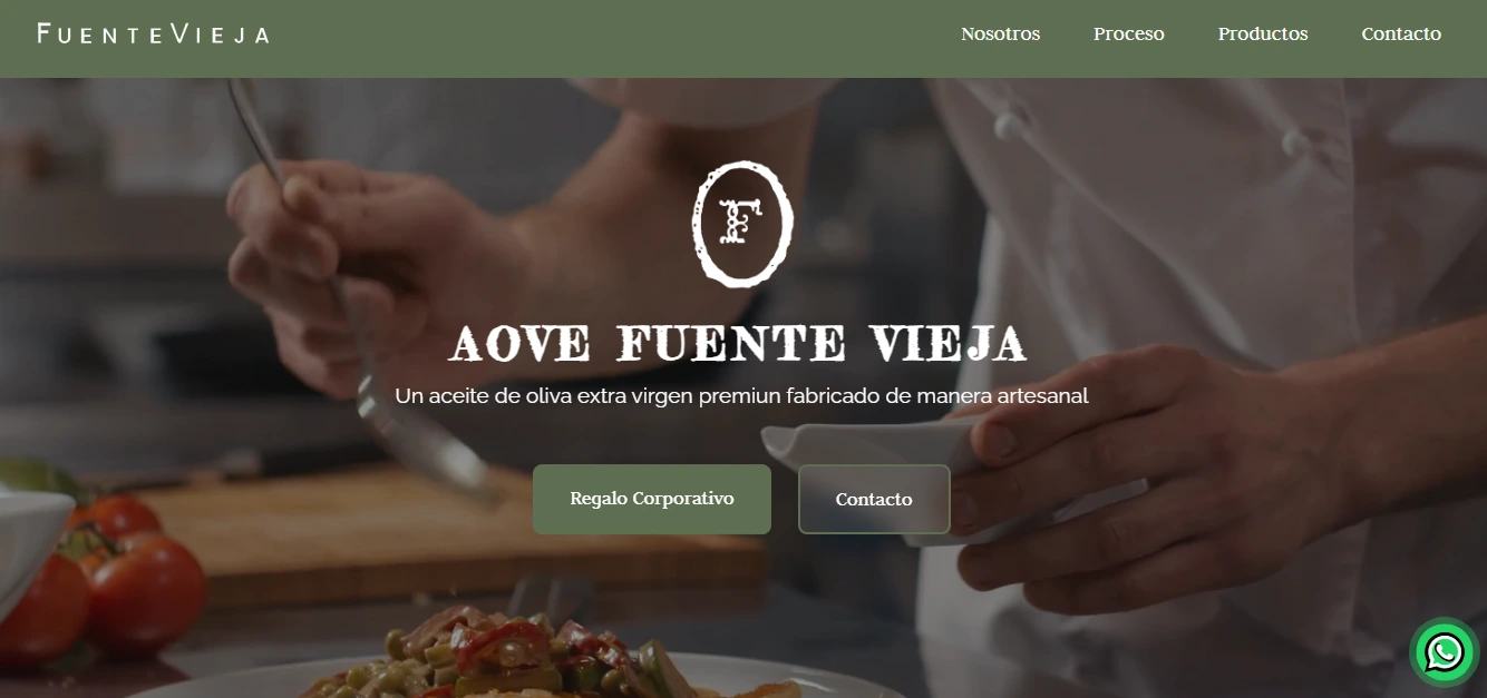 Fuente Vieja AOVE — Diseño y desarrollo web