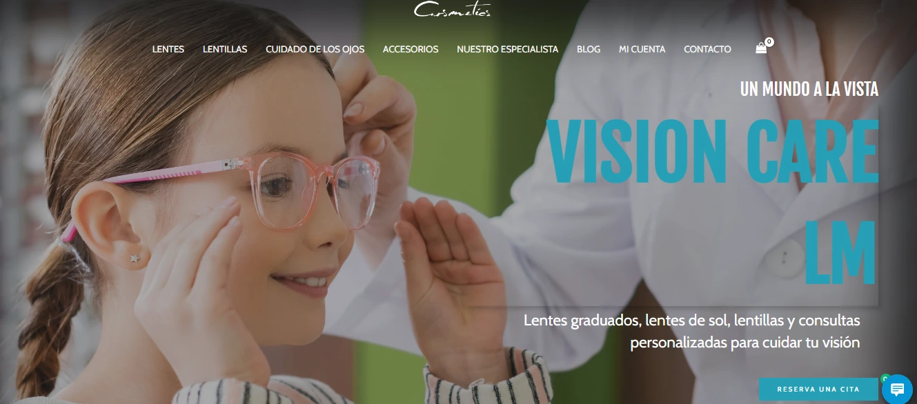 Vision Care LM — Diseño y desarrollo web